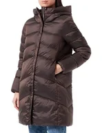 Kurtki damskie - Geox Kurtka damska W Adrya, Dark Pinecone Brown, 48 - miniaturka - grafika 1