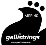 Struny gitarowe  - Galli MSR-40 - pojedyncza struna do gitary akustycznej bass - miniaturka - grafika 1