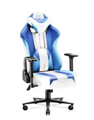Fotele gamingowe - Fotel gamingowy Diablo X-Player 2.0 Normal: Frost White, młodzieżowy, do nauki - miniaturka - grafika 1
