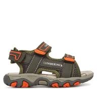 Buty dla chłopców - Sandały Lumberjack LJ-SB07606-027-N47-M1155 M Khaki - miniaturka - grafika 1