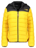 Kurtki damskie - Geographical Norway Kurtka pikowana "Atikoclerc" w kolorze żółtym - miniaturka - grafika 1