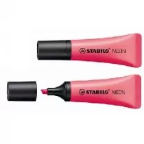 Schwan Stabilo Textmarker STABILO Neon - różowy 72/56 TX83SS - Cienkopisy - miniaturka - grafika 1