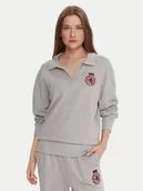 Bluzy damskie - Tommy Hilfiger Bluza UW0UW06078 Szary Regular Fit - miniaturka - grafika 1