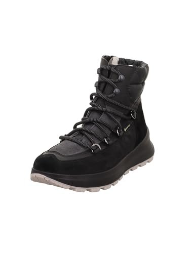 Legero Damskie sztyblety T4 Run, czarne (czarne) 0100, 38,5 EU, Czarny czarny 0100, 38.5 EU