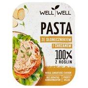 Produkty wegańskie i wegetariańskie - Well Well - Pasta ze słonecznikiem i chrzanem - miniaturka - grafika 1