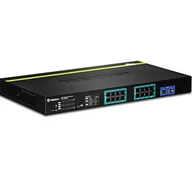 Pozostałe akcesoria sieciowe - Trendnet TPE-1620WS łącza sieciowe Zarządzany L2 Gigabit Ethernet (10/100/1000) Obsługa PoE 1U Czarny - miniaturka - grafika 1
