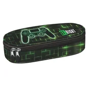 Piórniki - St. Right Piórnik Szkolny Saszetka Usztywniona Z Wewnętrzną Klapką Etui Na Przybory Szkolne Neon Pad - miniaturka - grafika 1