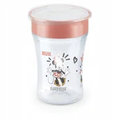Kubki dla dzieci - NUK KUBEK 230ml 8m+ MAGIC NIEKAPEK USTNIK 360 DO NAUKI MYSZKA MINNIE DISNEY - miniaturka - grafika 1