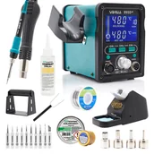 Lutownice - Stacja Yihua 995D+ 10 Grotów Izopropanol Zestaw - miniaturka - grafika 1