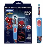 Szczoteczki do zębów dla dzieci - SZCZOTECZKA ELEKTRYCZNA ROTACYJNA ORAL-B DLA DZIECI SPIDERMAN NIEBIESKA - miniaturka - grafika 1