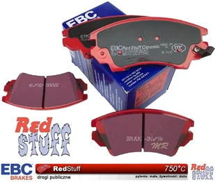 Przednie CERAMICZNE klocki Red Stuff + NACINANE tarcze hamulcowe 321mm EBC seria USR Chevrolet Camaro 3,6 V6 -2015 - Tarcze hamulcowe - miniaturka - grafika 8