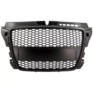 Grill sportowy kompatybilny z Audi A3 8P 2008-2012 - Atrapy i grille samochodowe - miniaturka - grafika 1