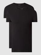 Koszulki męskie - T-shirt o kroju regular fit z bawełny w zestawie 2 szt - miniaturka - grafika 1