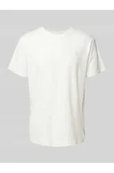 Koszulki męskie - T-shirt z prążkowanym, okrągłym dekoltem model Dinton - Blend - miniaturka - grafika 1