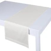 Obrusy i serwetki - Dekoria pl pl Bieżnik prostokątny biały z połyskiem 40 × 130 cm Damasco 410-141-78 - miniaturka - grafika 1