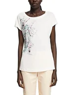 Koszulki i topy damskie - ESPRIT Collection Damska koszulka 112EO1K317, 111/OFF White 2, S - miniaturka - grafika 1
