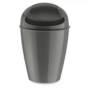 Koziol Kosz na śmieci Del S ciemnoszary 5777665 - Kosze na śmieci - miniaturka - grafika 1