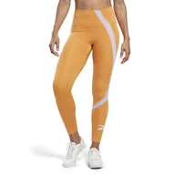Legginsy - Damskie Legginsy REEBOK ID TRAIN BIG LOGO TIGHT HT6033 – Pomarańczowy - miniaturka - grafika 1
