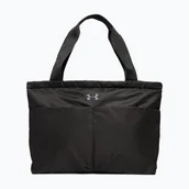 Torebki damskie - Torba damska Under Armour Studio Lite Tote 16 l black/castelrock WYSYŁKA W 24H 30 DNI NA ZWROT - miniaturka - grafika 1