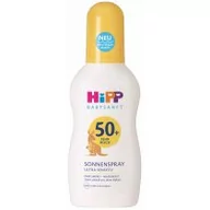 Balsamy i kremy do opalania - Hipp Babysanft Balsam ochronny w sprayu na słońce od 1. dnia życia Ultra Sensitiv SPF50+ 150 ml - miniaturka - grafika 1