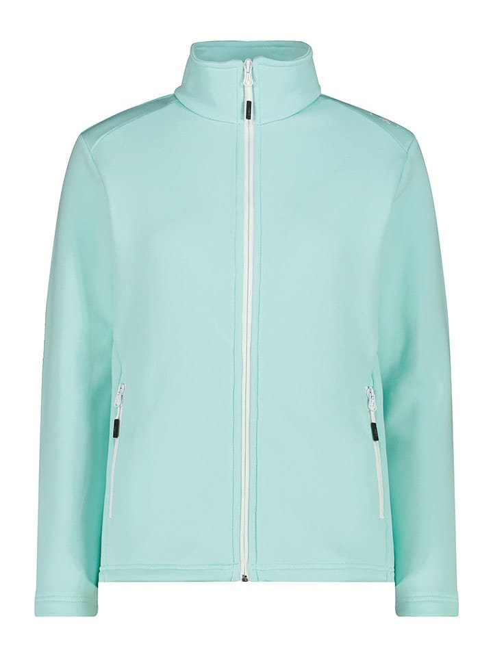 CMP Kurtka polarowa w kolorze turkusowym
