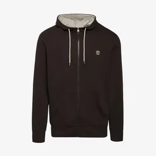 TIMBERLAND BLUZA Z KAPTUREM TFO CHEST LOGO FULLZIP LOOPBACK - Timberland - Bluzy męskie - miniaturka - grafika 1