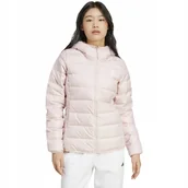 Kurtki damskie - Kurtka damska adidas Essentials Light Down Hooded jasny róż IX8931 L - miniaturka - grafika 1
