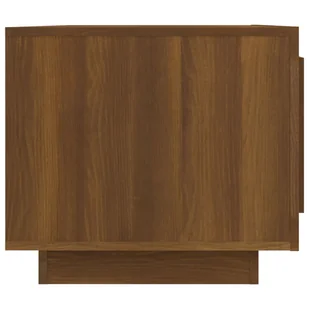 Lumarko Stolik kawowy, brązowy dąb, 102x50x45, materiał drewnopochodny - Ławy i stoliki kawowe - miniaturka - grafika 8