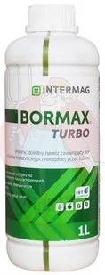 BORMAX TURBO to płynny nawóz dolistny zawierający 150 g boru (B) w 1 litrze w formie boroetanoloaminy wzbogacony w Technologię INT, ułatwiającą pobi.. - Nawozy ogrodnicze - miniaturka - grafika 1