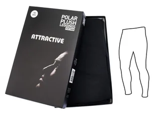 Ciepłe Getry Męskie Z Polarem Roz. L/Xl - Spodnie męskie - miniaturka - grafika 1