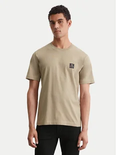 Marc O'Polo T-Shirt 426 2012 51384 Beżowy Regular Fit - Koszulki męskie - miniaturka - grafika 1