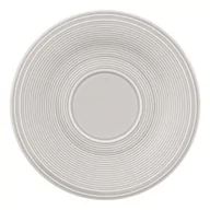 Talerze - Biało-szary porcelanowy spodek Villeroy & Boch Like Color Loop, ø 15,5 cm - miniaturka - grafika 1