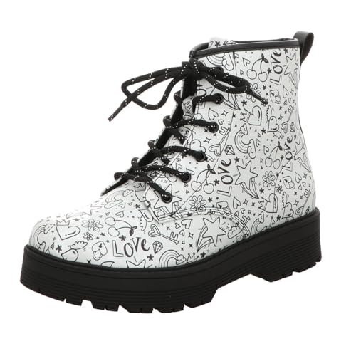 Skechers Gravlen Hi Botki, srebrne/czarne, 36 EU, Srebrny czarny, 3 UK Child