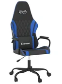 Fotele gamingowe - Czarno-niebieski fotel gamingowy - Miedziana 6X - miniaturka - grafika 1