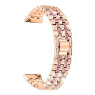 Akcesoria do smartwatchy - opaska pasek bransoleta DIAMONDS WERSJA "11" SAMSUNG WATCH 42MM 3 41mm 4 40/44mm active Huawei Watch GT 2 / 3 42mm Amazfit GTS 1 2  2e MINI Garmin V.. - miniaturka - grafika 1