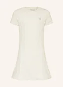 Sukienki - Calvin Klein Sukienka Z Dzianiny beige - miniaturka - grafika 1
