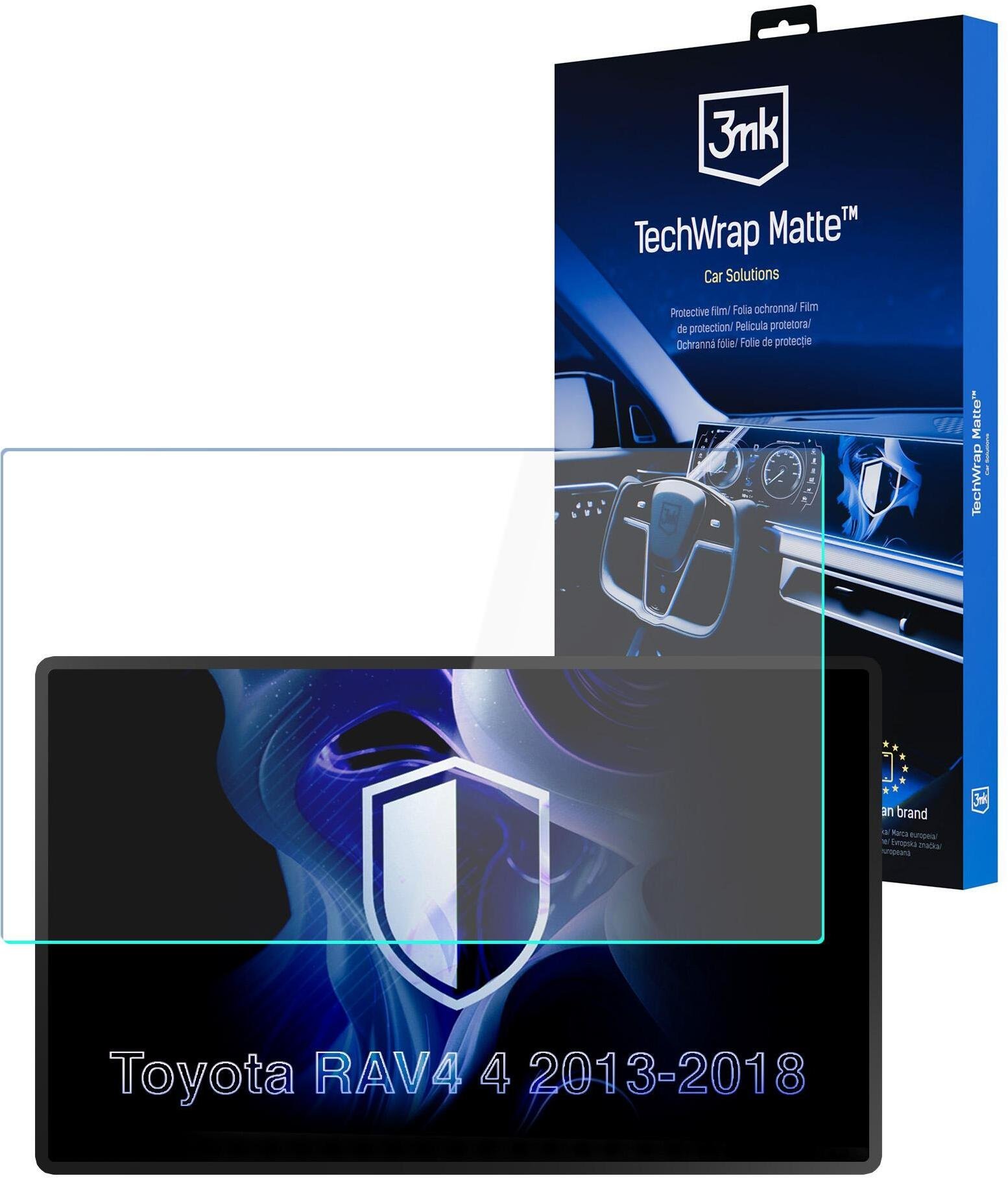 3MK Toyota RAV4 IV 2013-18 - 3mk TechWrap Matte Center Display