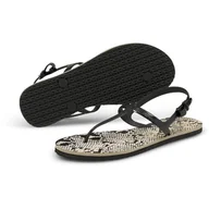 Sandały damskie - Sandały damskie Puma COZY WNS UNTAMED czarne 37521301-35,5 - miniaturka - grafika 1