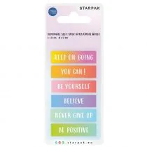 Starpak Zakładka indeksująca 44x12mm 6x20K Ombre - Szkolne artykuły papiernicze - miniaturka - grafika 1