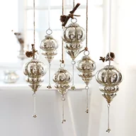 Ozdoby bożonarodzeniowe - Świąteczna zawieszka, zestaw 2 szt. Merle - miniaturka - grafika 1