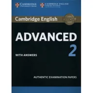 Książki do nauki języka angielskiego - Cambridge English Advanced 2 Student's Book with answers - Cambridge University Press - miniaturka - grafika 1