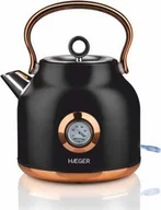 Czajniki elektryczne - Haeger Art Deco Czarny - miniaturka - grafika 1