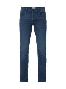 Jeansy w dekatyzowanym stylu o kroju slim fit - Spodnie męskie - miniaturka - grafika 1