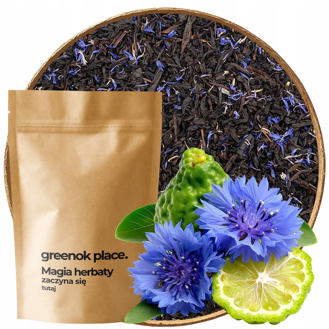 Herbata czarna Earl Grey 1000g Ceyon z bergamotką aromatyczna