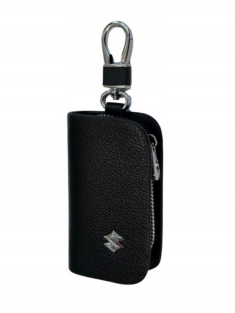 SKÓRZANE ETUI na klucze SUZUKI logo KLUCZYK samochodowy ELEGANCKI brelok