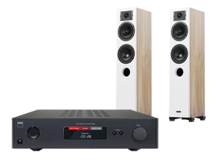 NAD C 368 (czarny) + Diva 5 (dąb) - Zestawy stereo - miniaturka - grafika 1