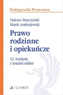 Prawo - Prawo rodzinne i opiekuńcze z testami online - Tadeusz Smyczyński, Marek Andrzejewski, Marek Andrzejewski - książka - miniaturka - grafika 1