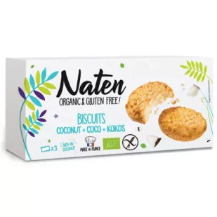 Naten Ciastka kokosowe 150 g Bio - Ciastka - miniaturka - grafika 1