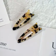 Ozdoby do włosów - TEMU 2 szt. Urocze Spinki do Włosów z Kotem, Zestaw Kaczuszka i Szczypce Boczne - miniaturka - grafika 1