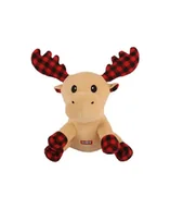Zabawki dla psów - BUBA Zabawka świąteczna Pluszowy Renifer w kratę 23cm - miniaturka - grafika 1
